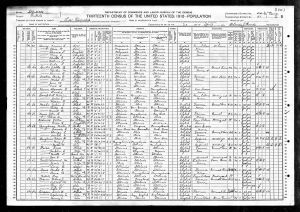 Dunbar, Charles, 1910, Census, USA, Lee, Fulton, Illinois, USA