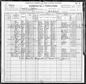 Census 1900 Jerfferson, Park, Colorado Year: 1900; Census Place: Jefferson, Park, Colorado; Page: 9; Enumeration District: 0187; FHL microfilm: 1240127