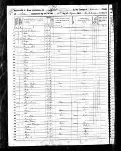 Census 1850 Ghent, Columbia, New York, USA Year: 1850; Census Place: Ghent, Columbia, New York; Roll: M432_492; Page: 297B; Image: 114