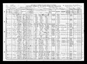 Delury, George P, 1910, Census, USA, Salt Lake City Ward 3, Salt Lake, Utah