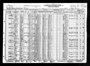 Census 1930 Ridgway, Gallatin, Illinois Year: 1930; Census Place: Ridgway, Gallatin, Illinois; Page: 3B; Enumeration District: 0015; FHL microfilm: 2340250
