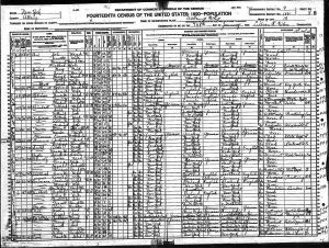 Fisher, Henry Spencer, 1920, Census, USA, Albany, Albany, New York, USA