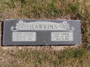 Hawkins, Leo C. Headstone
