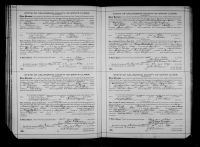 Cutter, Win and Marie Louise Conkey Marriage Record