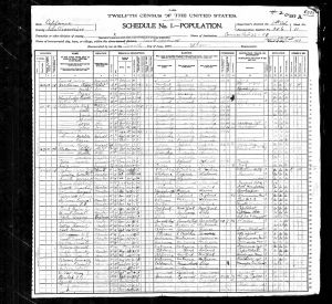 Schwabacher, Sarah, 1900, Census, USA, San Francisco, San Francisco, California