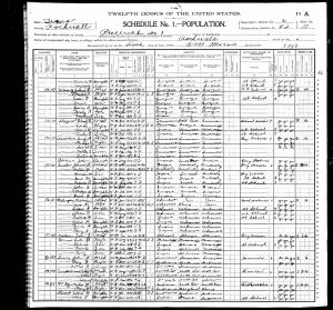 Billingsley, William, 1900, Census, USA, Rockwall, Rockwall, Texas