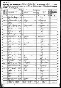 Balthasar, Henry, 1860, Census, USA, Buffalo Ward 12, Erie, New York