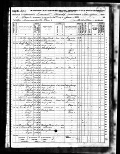 Bratt, Henry David, 1870, Census, USA, Conneaut, Crawford, Pennsylvania