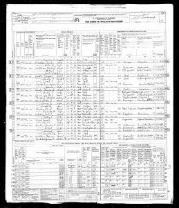 Census 1950 Los Angeles, Los Angeles, California United States of America, Bureau of the Census; Washington, D.C.; Seventeenth Census of the United States, 1950; Record Group: Records of the Bureau of the Census, 1790-2007; Record Group Number: 2