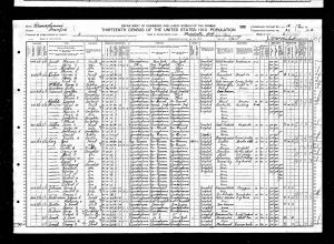 Luper, George B, 1910, Census, USA, Meadville Ward 2, Crawford, Pennsylvania