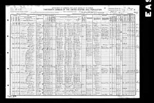 Balthasar, Julia, 1910, Census, USA, Buffalo Ward 18, Erie, New York