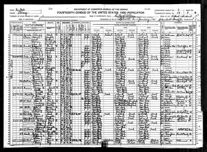 Bratt, Joshua Rathbun, 1920, Census, USA, Albany, Albany, New York, USA