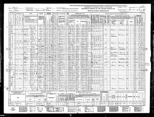 Census 1940 Richwoods, Sharp, Arkansas Year: 1940; Census Place: Richwoods, Sharp, Arkansas; Roll: m-t0627-00176; Page: 1B; Enumeration District: 68-20