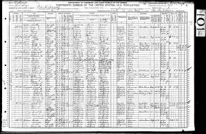 Smith, William Jasper, 1910, Census, USA, Encinitas Township, San Diego, California