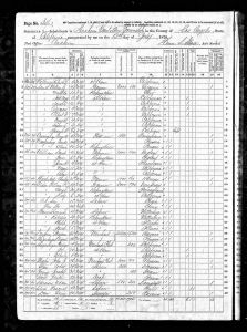 Smith, William Jasper, 1870, Census, USA, Anaheim, Orange, California