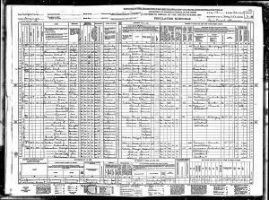 Smith, Fountain Morris, 1940, Census, USA, Anaheim, Orange, California