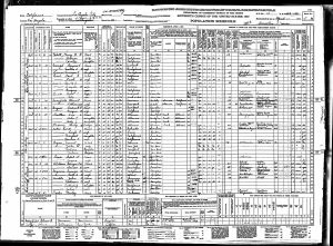 Bratt, Gerrit Teunis, 1940, Census, USA, Los Angeles, Los Angeles, California