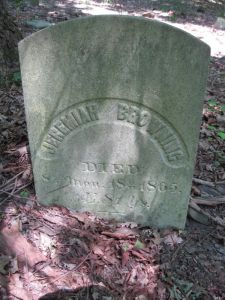 Browning, Jeremiah (1785-1865) Headstone